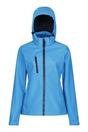Blue Venturer Hooded Soft Shell Jacket, Image 1 of 4