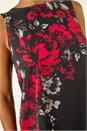 Red Floral Wrap Sequin Top, Image 5 of 5