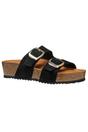 Black D Brionia H Leather Sandals, Image 1 of 5