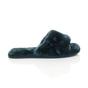 Navy Blue AJVANI Navy Blue Peep Toe Sandals Slippers, Image 2 of 6