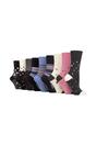 Charcoal 9 Pairs NON ELASTIC Soft Bamboo Socks, Image 1 of 3