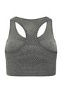 Dark Grey Dont Sweat It II Sports Bra, Image 3 of 6