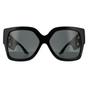 Black Versace Black Square Black Dark Grey Sunglasses, Image 1 of 6