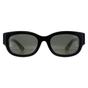 Black Square Black with Ivory Grey GG1667SK, Image 1 of 4