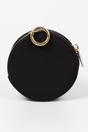 Black Plain Round Coin Purse, Image 2 of 3