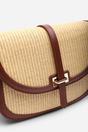  Amira Raffia Cross Body with Flap Bag, Image 4 of 6