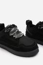 Black 'Darcy' Lace-Up Trainers with Chunky Sole, Image 5 of 7