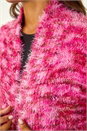 Pink Fluffy Longline Cosy Cardigan, Image 5 of 5