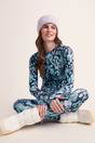 Blue Snowdon Thermal Crew Neck Base Layer, Image 2 of 6