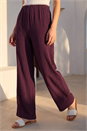 Wine Petite Textured Trouser, Image 2 of 4