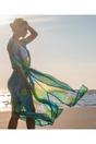 Turqouise Marbella - Kimono Beach Cover-up, Image 2 of 4