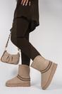 Camel Karsie Suedette Embroidered Flat Ankle Boots, Image 2 of 8