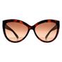 Cat Eye Transparent Red Havana Brown Gradient N2806, Image 1 of 3