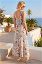 Ivory  Postcard Strappy Dress, Image 2 of 4