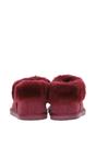 Burgundy Fenland England Burgundy Real Sheepskin Booties, Image 5 of 5