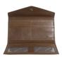 Tan 'PRESTON' Trifold Vegetable Tanned Real Leather Purse, Image 4 of 5