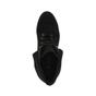Black AJVANI Black Mid Cuban Heel Pixie Granny Ankle Boots, Image 6 of 7