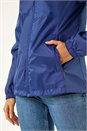 Navy Shower Resistant Funnel Neck Jacket, Image 5 of 5