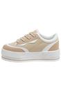 Camel Wink Platform Trainers, Image 3 of 7