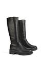 Black 'Maura' Chunky Sole Mid Calf Boots, Image 4 of 4