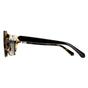 Black Michael Kors Black Rectangle Bi Layer Black Amber Tortoise Dark Grey MK2199 Acadia, Image 3 of 4