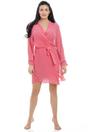 Coral Camille Lingerie Coral Lightweight Chiffon Chemise & Wrap Set, Image 1 of 6