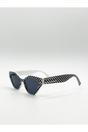 Black Angular Sunglasses, Image 4 of 5