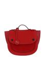 Red 'Donata' Cambridge Style Saddlebag, Image 1 of 4