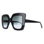 Black Jimmy Choo Black Square Black Dark Grey Gradient AURI/G/S, Image 2 of 6