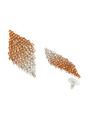 Orange Diva Collection Chandelier Drop Earrings, Image 3 of 5