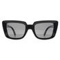Black Montana Black Rectangle Shiny Black Smoke Polarized MP193, Image 1 of 4