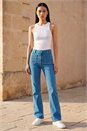 Denim Dusk Front Pocket Bootcut Jeans, Image 2 of 4