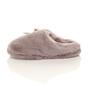 Mocha AJVANI Mocha Fluffy Mule Slippers, Image 3 of 6