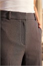 Charcoal Regular Wide Leg Trouser, Image 4 of 4