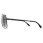  Aviator Gunmetal Grey Gradient Sunglasses, Image 3 of 4