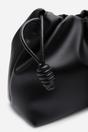 Black Where's That From Black Auric Drawstring Shoulder Bag, Image 4 of 8