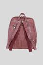 Rose Ashwood Leather Rose Real Leather Backpack with Multiple Pockets and Gold-Tone Hardware, Image 3 of 4