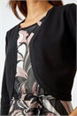 Black Knitted Bolero Shrug, Image 4 of 5
