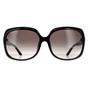 Black Salvatore Ferragamo Black Rectangle Black Grey Gradient Sunglasses, Image 1 of 4