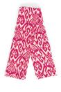 Fuchsia Damask Lightweight Cotton Scarf, Image 3 of 4