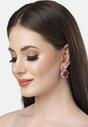 Red Diva Collection Columbine Studs, Image 4 of 5