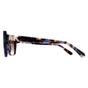 Brown Michael Kors Brown Rectangle Bright Blue Tortoise Brown Gradient MK2199 Acadia, Image 3 of 4