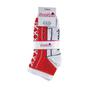 Red 2 Pack Cotton Socks That Look Like Shoes, Image 4 of 4
