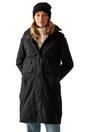 Black Regatta Black Yannta Insulated Waterproof Jacket, Image 4 of 6