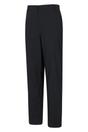 Black Delta Fleece Lined Short Winter Trousers, Image 3 of 4