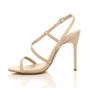 Natural High Heel Party Barely There Sandals, Image 3 of 6