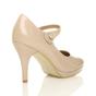 Natural High Heel Mary Jane CourtShoes, Image 4 of 5