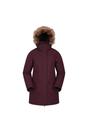 Burgundy Tarka II Long Padded Jacket, Image 1 of 5