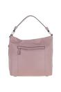 Pink 'Musette' Real Leather Hobo Bag, Image 3 of 5