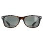 Brown Ray-Ban Brown Rectangle Tortoise Green Polarized Sunglasses, Image 1 of 4